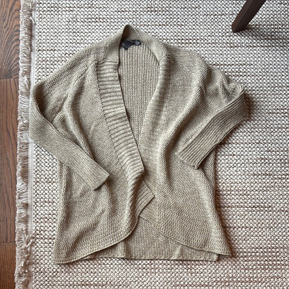 Quinn Tan Cardigan Sweater